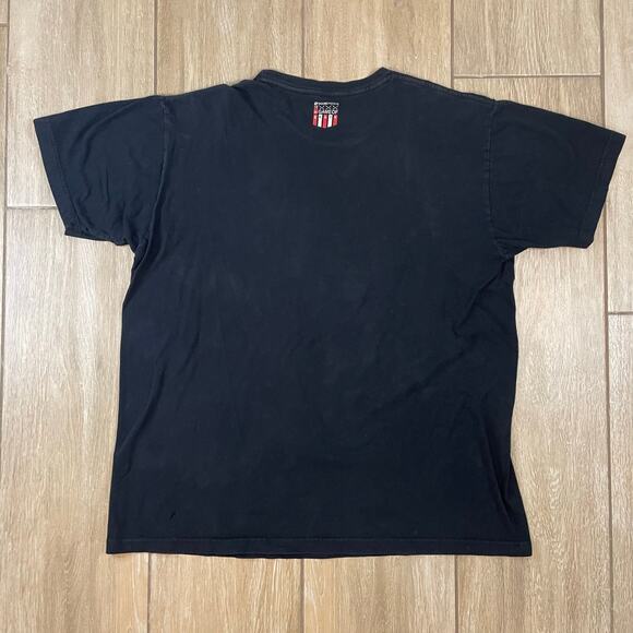 Vintage Boost Mobile éS Game of Skate T-Shirt Black Men XL Distressed Streetwear - Picture 2 of 11